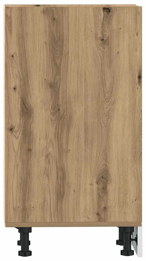 vidaXL Ντουλάπι Δαπέδου Riga Δρυς τεχνίτης 20x44,5x81,5εκ. Μοριοσανίδα