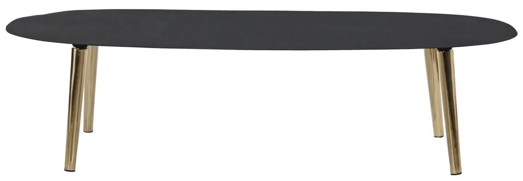 Τραπεζάκι Καφέ DKD Home Decor 122 x 60 x 30 cm Αλουμίνιο Σίδερο