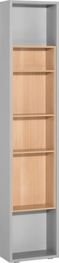 Πλαϊνό ντουλάπας 4 You-Ύψος: 206 εκ.-Γκρι