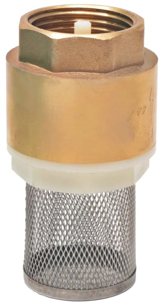 vidaXL Σωλήνας Αναρρόφησης Ορειχάλκινες Συνδέσεις Μαύρος 7 μ./25 χιλ.