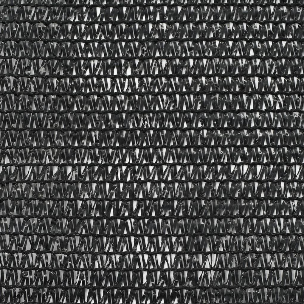 Δίχτυ Αντιανεμικό για Γήπεδα Τένις Μαύρο 1,6 x 50 μ. από HDPE