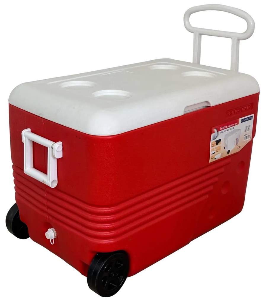CAMPCOOL ΨΥΓΕΙΟ ΦΟΡΗΤΟ 120Lt. ΜΕ ΡΟΔΕΣ ΚΑΙ ΧΕΙΡΟΛΑΒΕΣ ΜΕΤΑΦΟΡΑΣ velco-22-32234