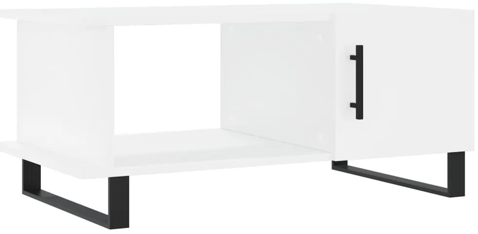 vidaXL Τραπεζάκι Σαλονιού Λευκό 90x50x40 εκ. Επεξεργασμένο Ξύλο