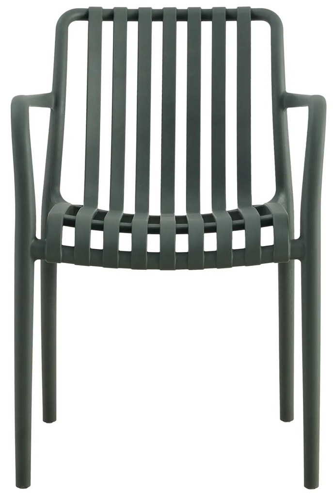 ΠΟΛΥΘΡΟΝΑ ΠΟΛΥΠΡΟΠΥΛΕΝΙΟΥ TIPPY HM5940.07 DARK OLIVE 55x55x81Υεκ 55x55x81 εκ.