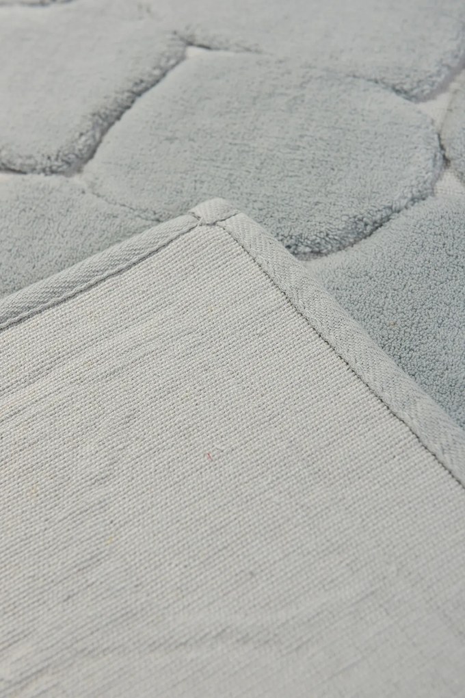 Bathmat Set (2 Pieces) Parma - Grey Multicolor