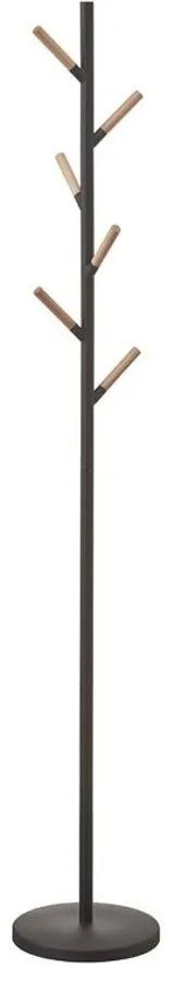 Καλόγερος Plain YMZK2815 28x28x177cm Black Yamazaki Steel,Wood