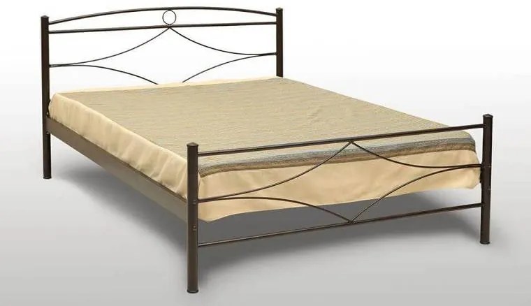 Κρεβάτι Μήλος1 για στρώμα 160χ200 υπέρδιπλο με επιλογές χρωμάτων