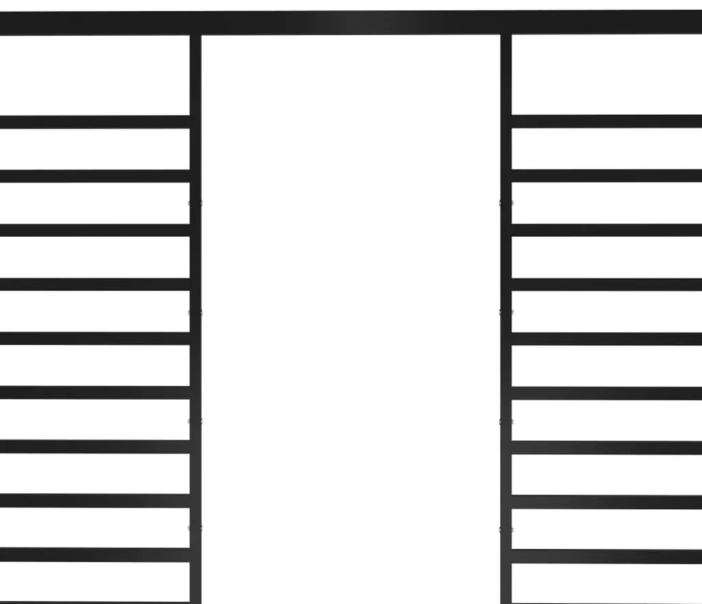 vidaXL Πέργκολα με Πτυσσόμενη Οροφή Ανθρακί 4 x 3 x 2,3 μ. 180 γρ./μ²