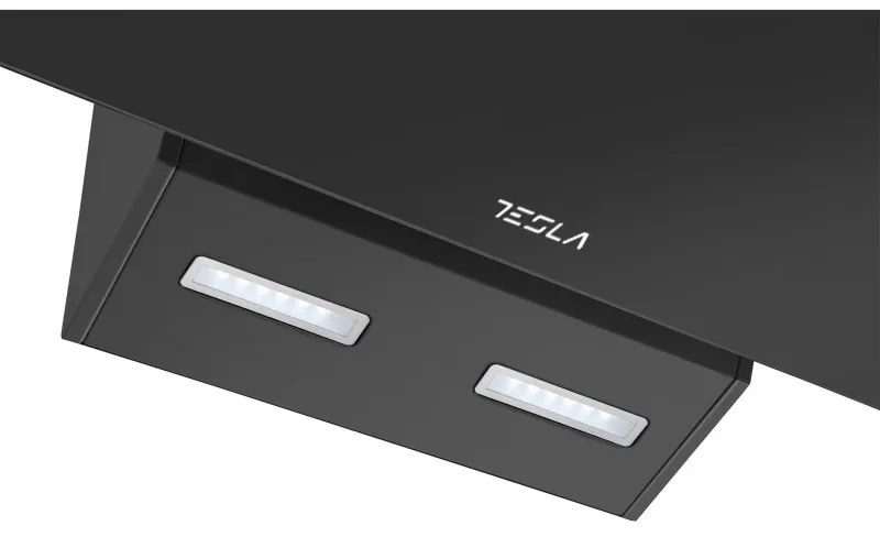 Εντοιχιζόμενος απορροφητήρας Tesla DD600AB, 190W, 1 μοτέρ, Διακοσμητικός, 60 cm, 630 m3/h, Φίλτρα αλουμινίου, Μαύρο