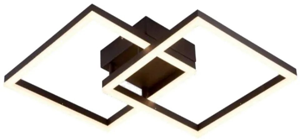 Φωτιστικό Οροφής - Πλαφονιέρα Led Linus 4173700 Brown Viokef Metal