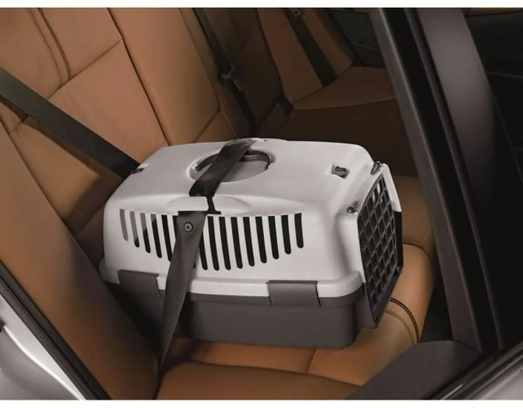 Κλουβί Μεταφοράς Stefanplast Gulliver 61 x 40 x 38 cm Γκρι Μέταλλο PVC