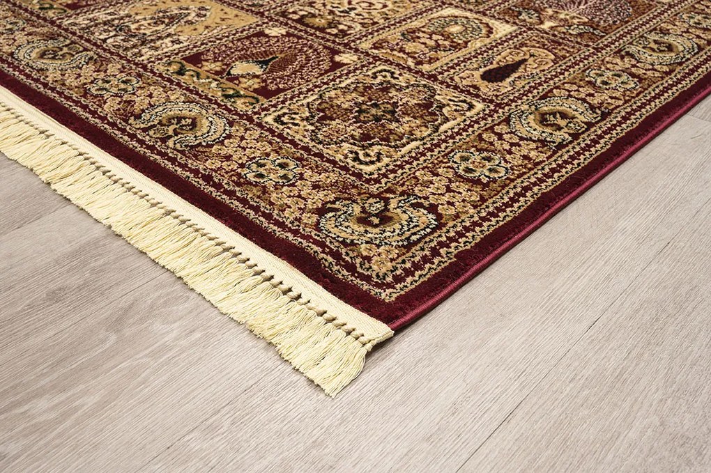 ΧΑΛΙ PERSIA 6283 BURGUNDY ΜΕ ΚΡΟΣΣΙ - 250X300  NewPlan