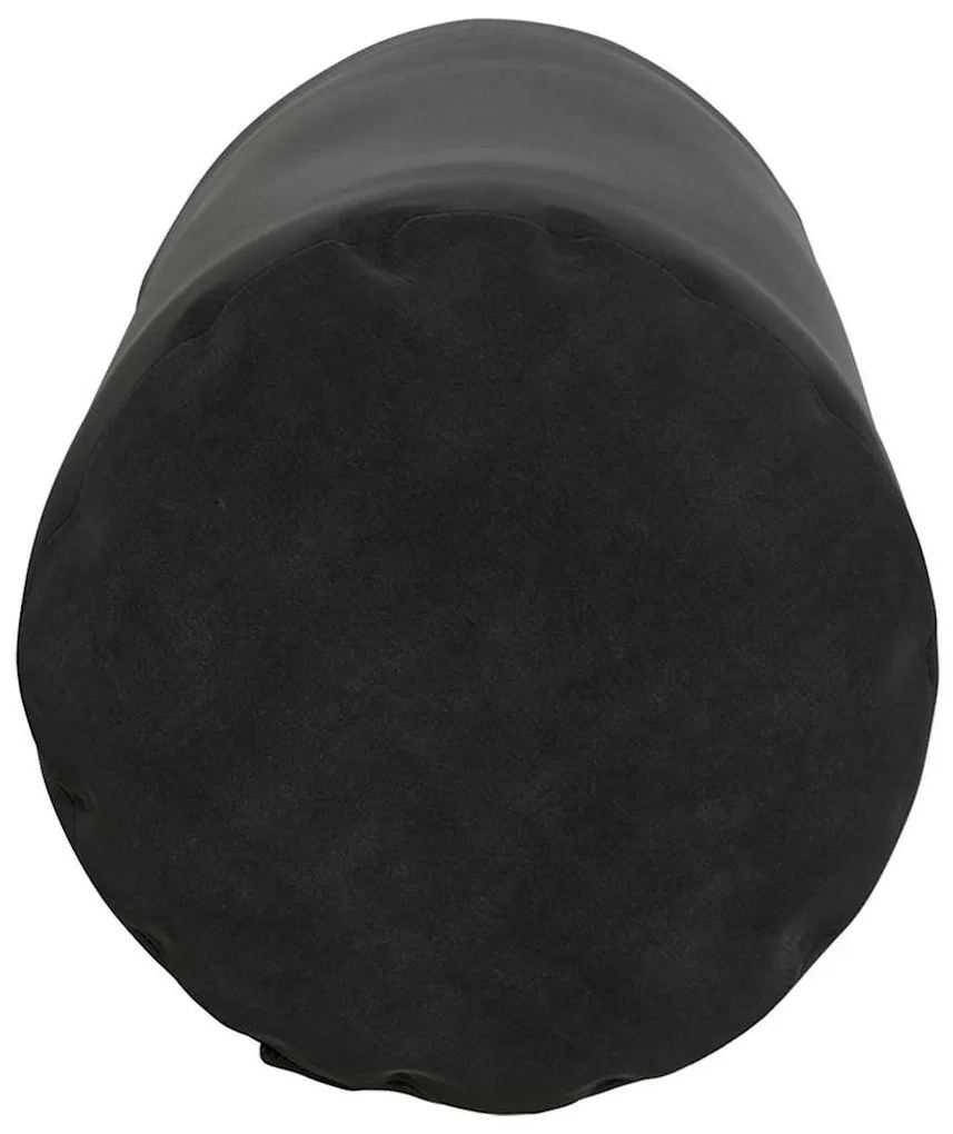 vidaXL Μαξιλάρια Στήριγμα 2 pcs Μαύρο Ø 15 x 40 εκ