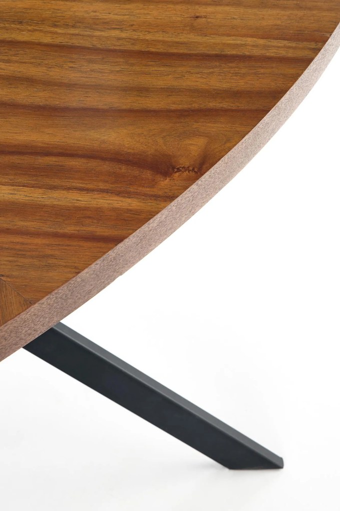 LOCARNO table, color: walnut / black DIOMMI V-CH-LOCARNO-ST