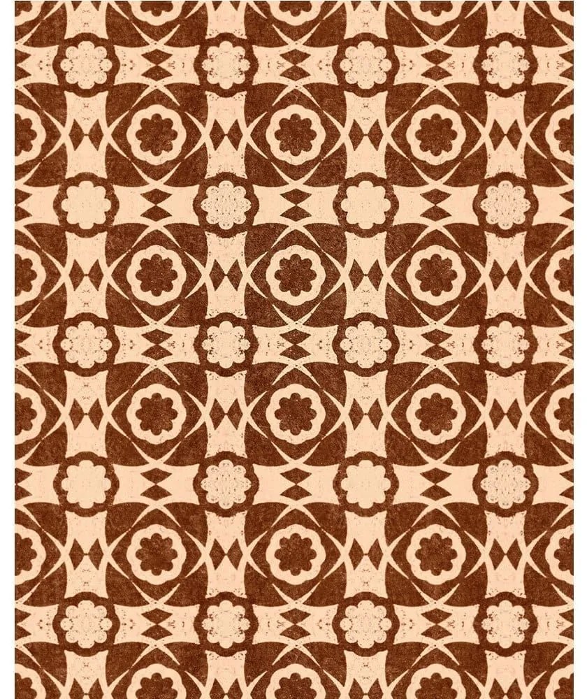 Ταπετσαρία Aegean Tiles Wp30054 52X1000Cm Brown-Sand Mindthegap 52x1000cm