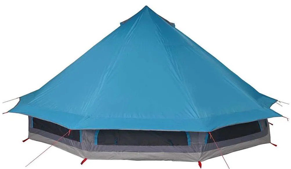 vidaXL Τέντα Tipi για 10 άτομα, αδιάβροχη σε μπλε χρώμα