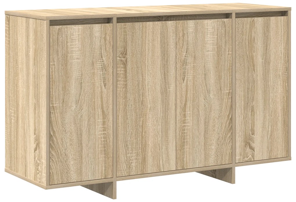 vidaXL Πλευρικό Γραφείο Sonoma Oak Sonoma Oak Επεξεργασμένο ξύλο