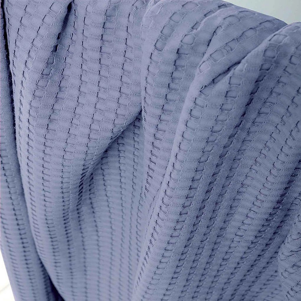 Κουβέρτα Habit - Blue Nima Υπέρδιπλo 220x240cm 100% Cotton