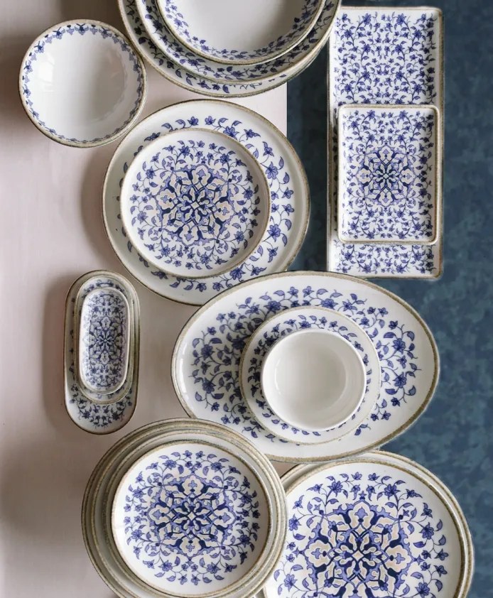 Σερβίτσιο Πιάτων Πορσελάνης Tile Legacy – Σετ 20τμχ - Kutahya Porselen