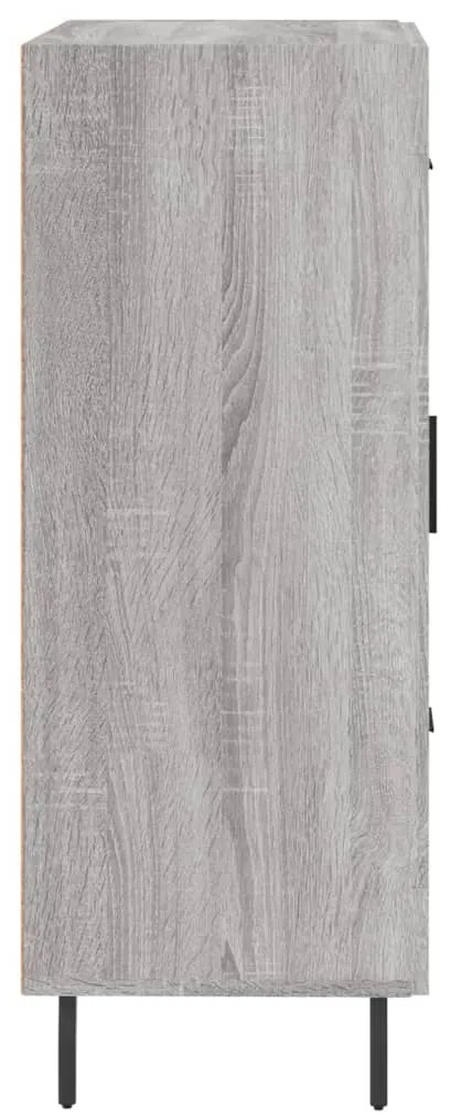 vidaXL Ντουλάπι Γκρι Sonoma 69,5 x 34 x 90 εκ. από Επεξεργασμένο Ξύλο