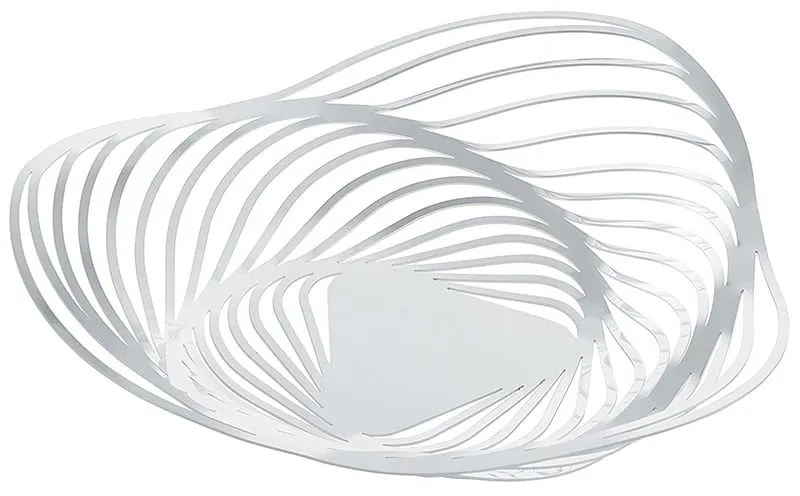 Φρουτιέρα Trinity ACO03 W Φ33x8cm Μεταλλική White Alessi Metal