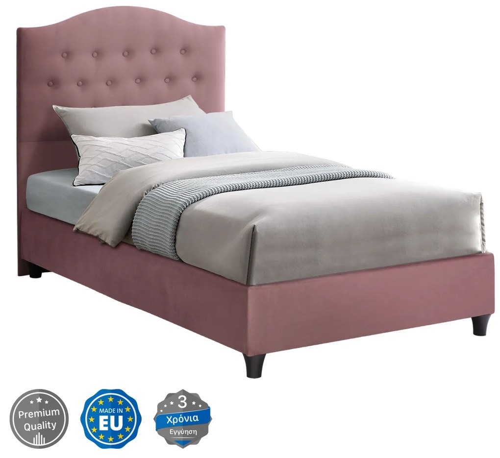 Intrahome ΚΡΕΒΑΤΙ MCASABLANCALENCASABLANCA ΑΠΟ ΒΕΛΟΥΔΟ ΣΑΠΙΟ ΜΗΛΟ .12 ΓΙΑ ΣΤΡΩΜΑ 90x200 εκ. intraho-1610818