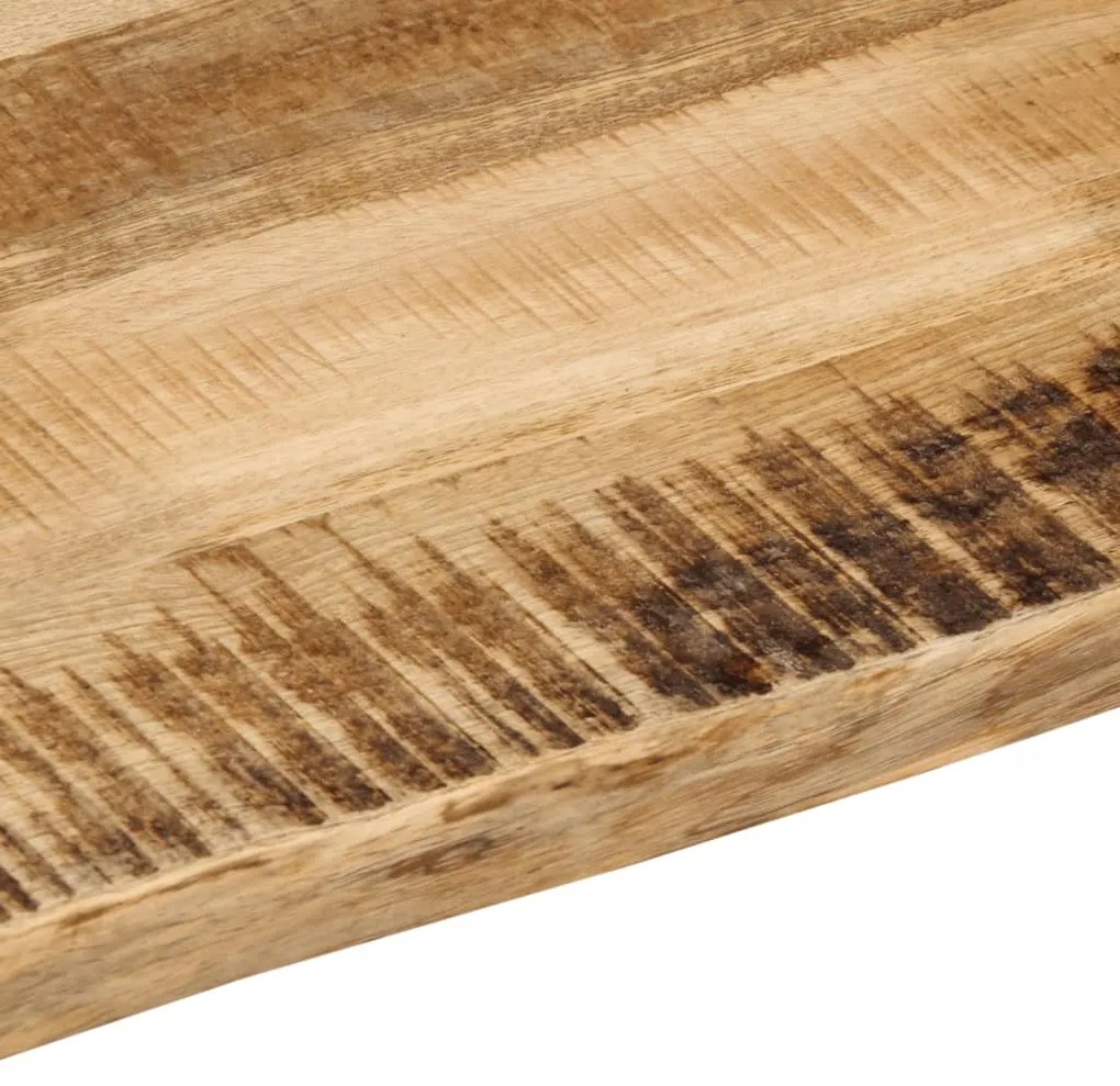 vidaXL Επιφάνεια Τραπεζιού 140x60x2,5 εκ. Live Edge Μασίφ Ξύλο Μάνγκο