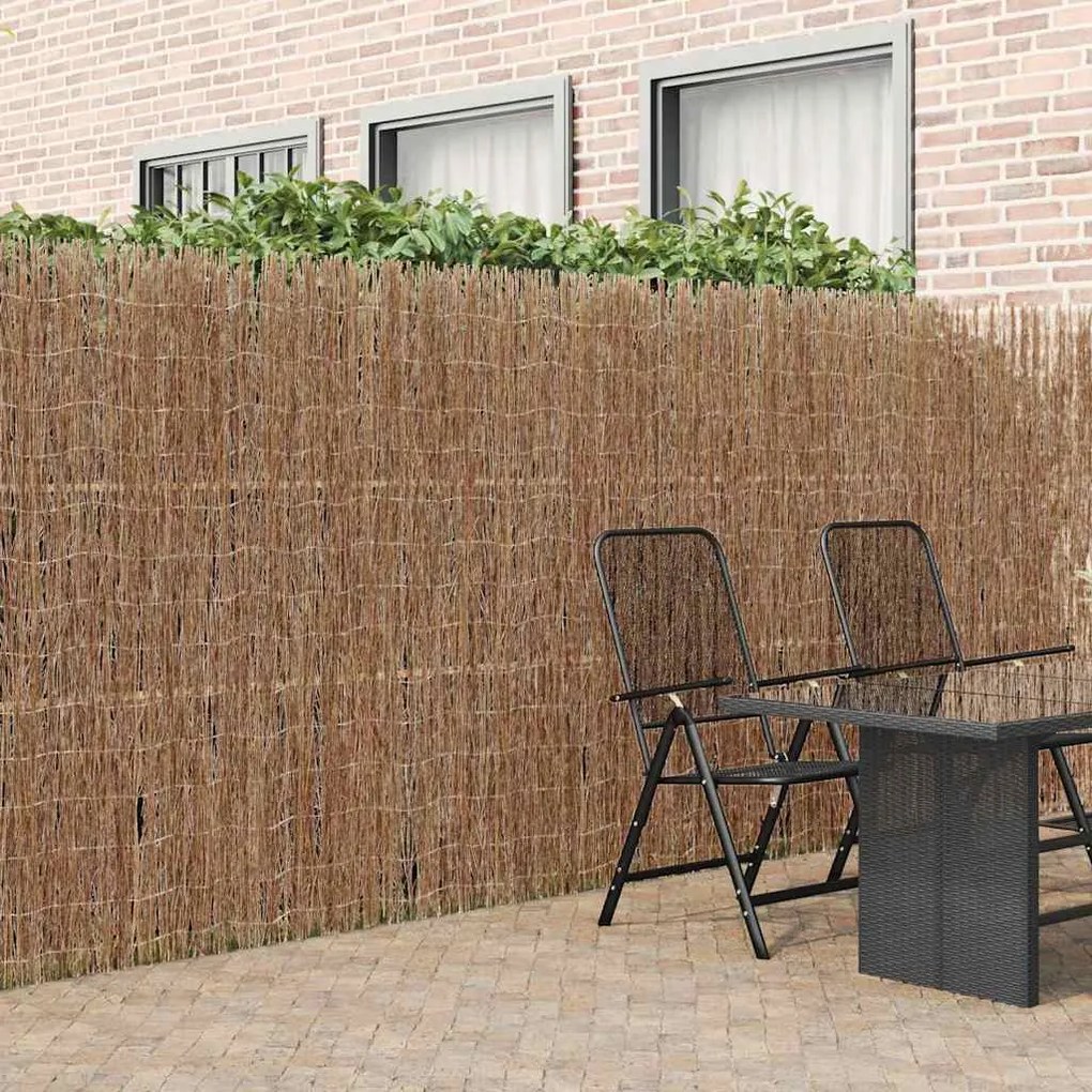 vidaXL Φράκτης με Ξύλινες Κληματσίδες 400 x 180 εκ