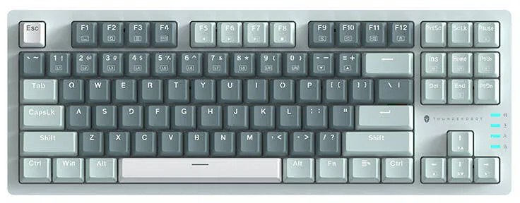 Thunderobot K87 Wired Mechanical Keyboard Red Switch (green)