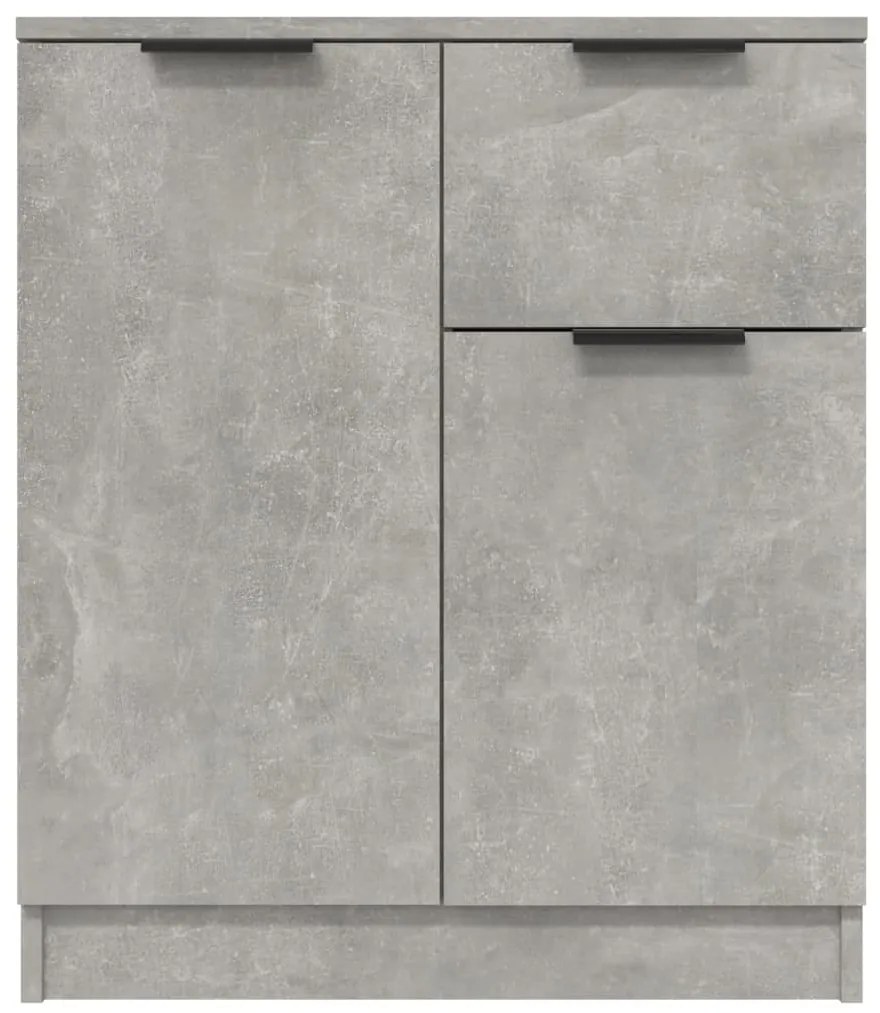vidaXL Ντουλάπι Γκρι Σκυροδέματος 60x30x70 εκ. από Επεξεργασμένο Ξύλο