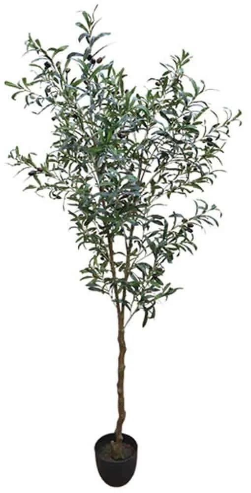 Τεχνητό Δέντρο Σε Γλάστρα Ελιά 04-00-18712 180cm Green Marhome Συνθετικό Υλικό