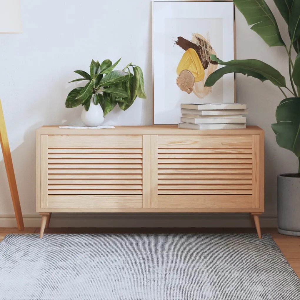 vidaXL Πορτάκια με Περσίδες 2 Τεμ. 39,5x59,4εκ. από Μασίφ Ξύλο Πεύκου