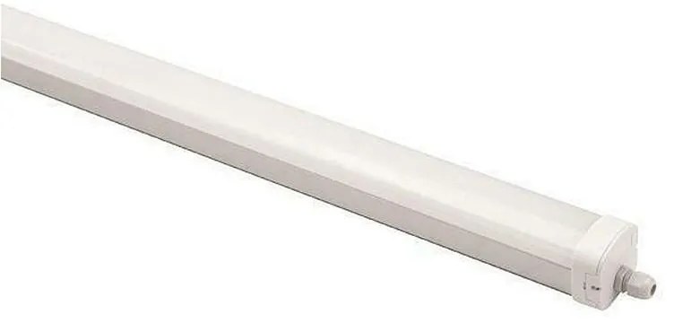 Γραμμικό Φωτιστικό Οροφής Slim Pro 147-56633 Led Με Αισθητήρα Κίνησης 40W 6500K 5000lm IP65 122,5x7,4x6,7cm White Eurolamb