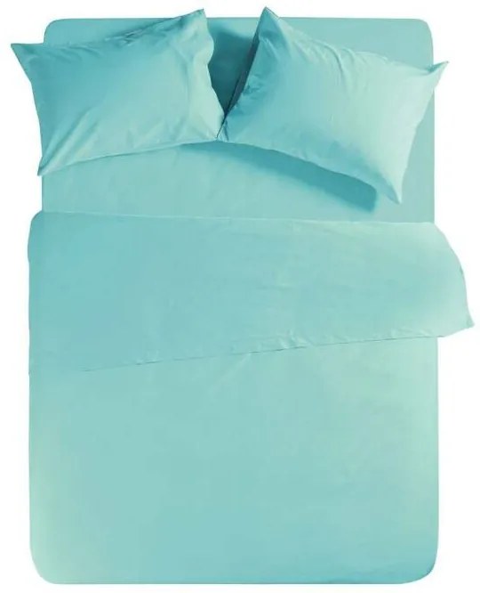 Σεντόνι Ημίδιπλο Με Λάστιχο Basic 728-Aqua 120x200+30 - Nef-Nef Homeware