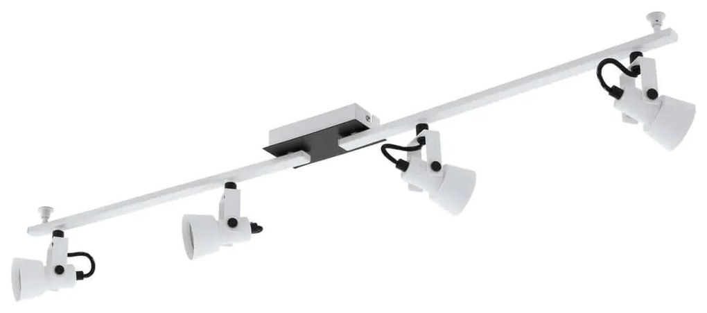 Φωτιστικό Σποτ Led 97374 White - Black Trillo Eglo Metal