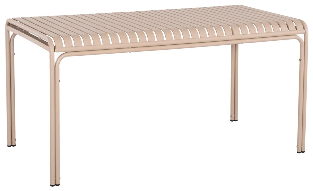 ΤΡΑΠΕΖΙ ΑΛΟΥΜΙΝΙΟΥ RACHEL HM6339.04 ΣΑΜΠΑΝΙ 150x80x76Υεκ.