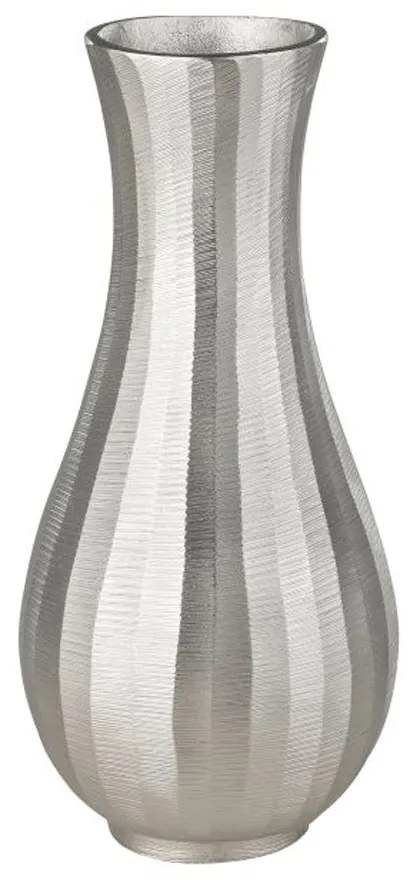 Βάζο Abucay 421053 13x28,5cm Silver Eglo Αλουμίνιο