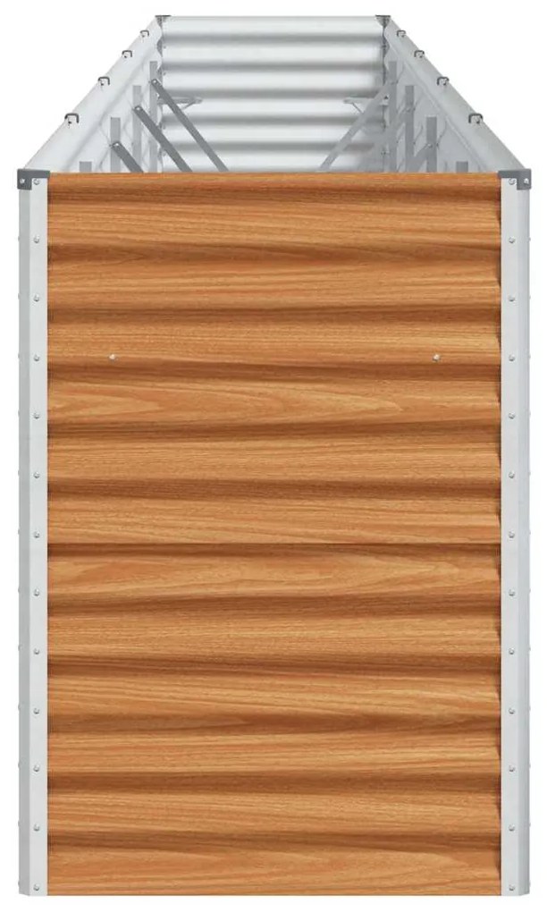 vidaXL Υπερυψωμένη Ζαρντινιέρα 485 x 50 x 68 εκ. Επικαλυμμένος Χάλυβας