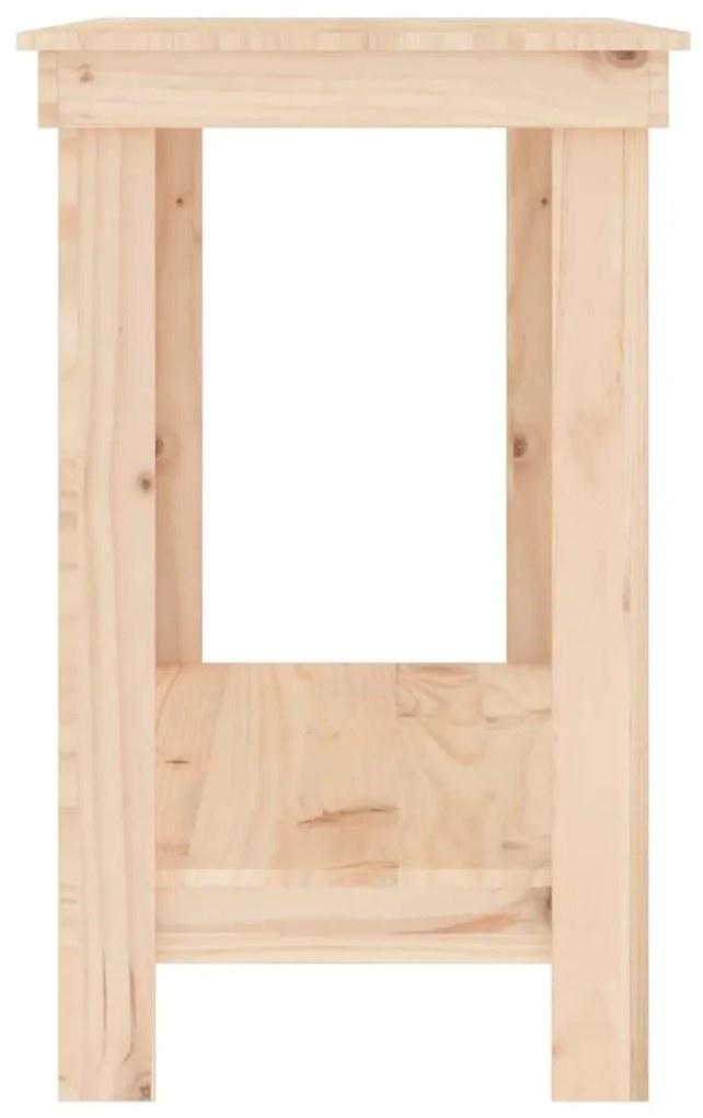 vidaXL Πάγκος Εργασίας 110 x 50 x 80 εκ. από Μασίφ Ξύλο Πεύκου