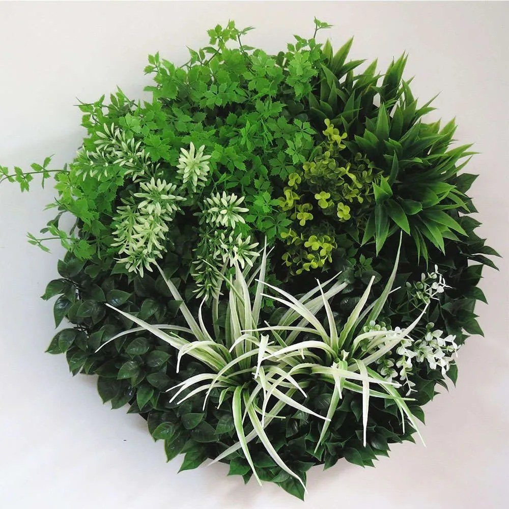 Τεχνητή Φυλλωσιά Κάλαμος Με Moss 4781-7 Φ50cm Multi Supergreens Polyethylene,Fabric