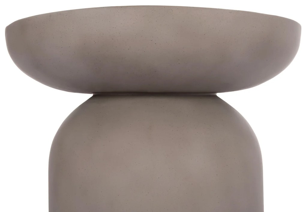 ΒΟΗΘΗΤΙΚΟ ΤΡΑΠΕΖΙ ANNA HM18160.03 FIBER CEMENT ΣΕ ΓΚΡΙ--Φ60x76Υεκ. - 0535706 - HM18160.03