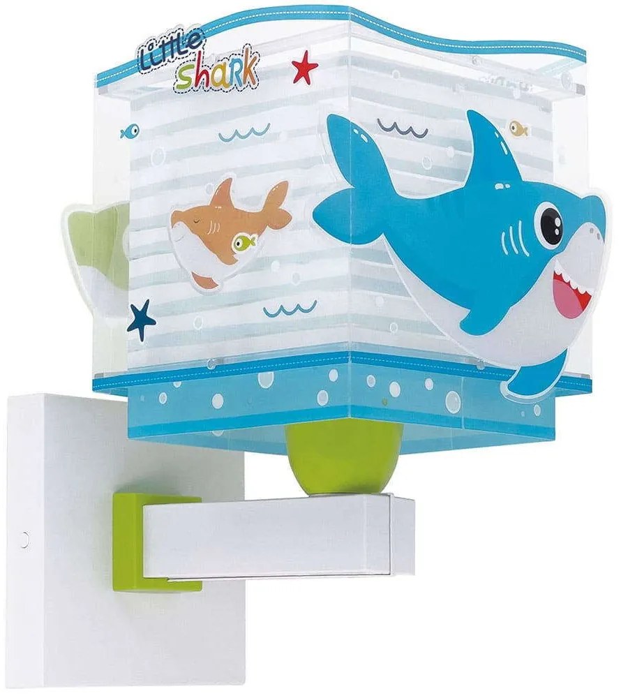 Φωτιστικό Τοίχου-Απλίκα Little Shark 63479 24x20x15cm 1xE27 Multi Ango