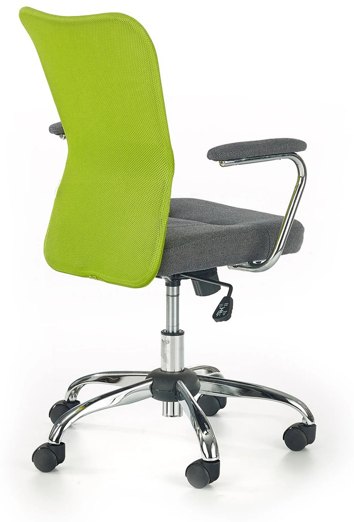 ANDY chair color: grey/lime green DIOMMI V-CH-ANDY-FOT-LIMONKOWY