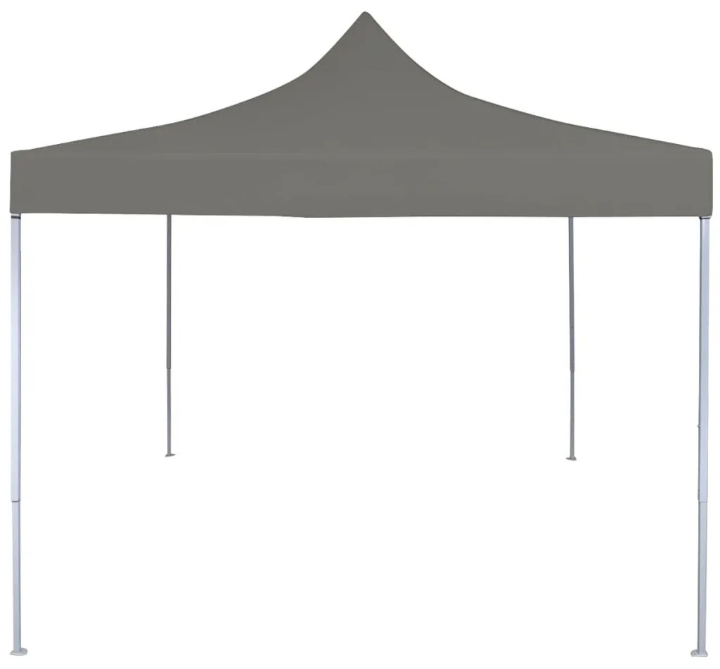vidaXL Τέντα Εκδηλώσεων Πτυσσόμενη Pop-Up Ανθρακί 3 x 3 μ.