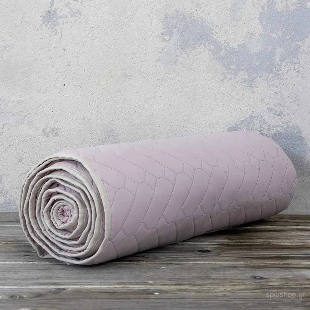 Κουβερλί Υπέρδιπλο (220x240) Nima Bed Linen Novo Ροζ