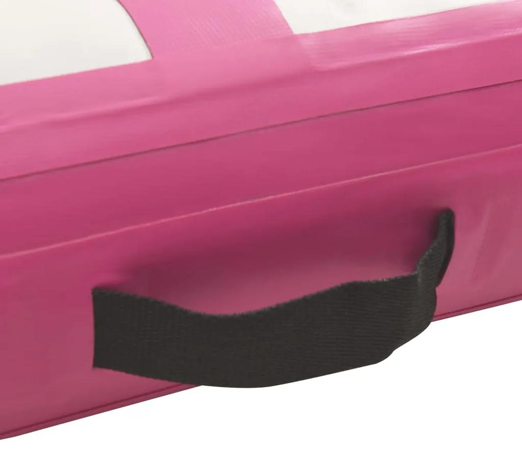 vidaXL Στρώμα Ενόργανης Φουσκωτό Ροζ 60 x 100 x 10 εκ. PVC με Τρόμπα