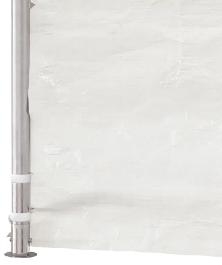 vidaXL Κιόσκι με Τέντα Λευκό 20,07 x 4,08 x 3,22 μ. από Πολυαιθυλένιο