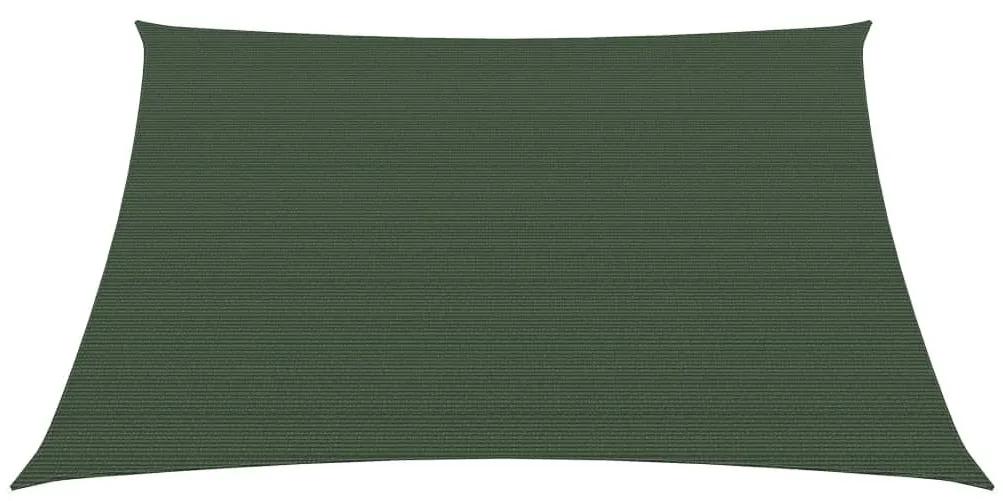 Πανί Σκίασης Σκούρο Πράσινο 3,6 x 3,6 μ. από HDPE 160 γρ./μ² - Πράσινο