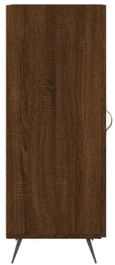 vidaXL Ντουλάπι Καφέ Δρυς 34,5 x 34 x 90 εκ. Επεξεργασμένο Ξύλο