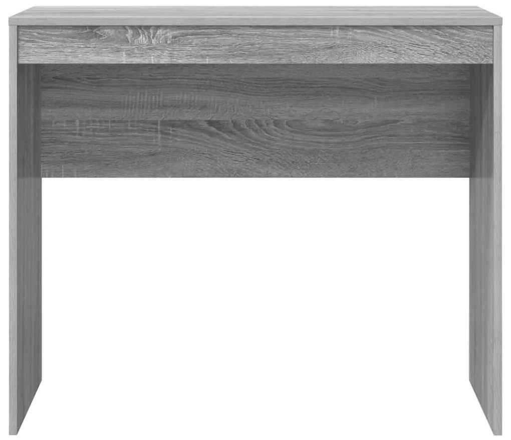 vidaXL Γραφείο Γκρι sonoma 90 x 40 x 76 εκ. Επεξεργασμένο ξύλο